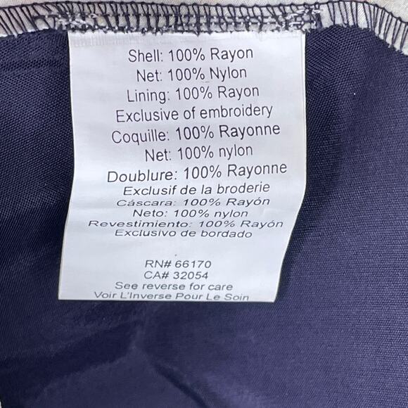 Anthropologie Bhanuni Jyoti Villette Necklaced Dress Beaded Watercolor SZ 2 - Picture 5 of 12